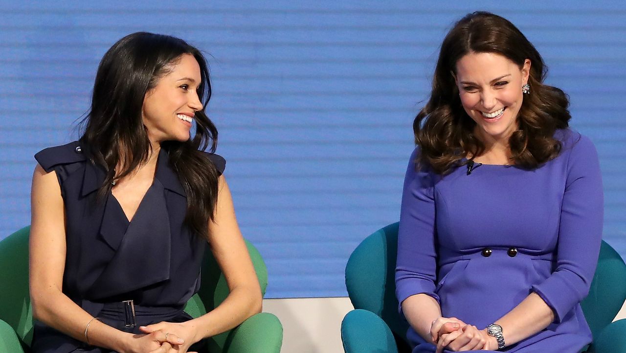 Meghan Markle and Kate Middleton