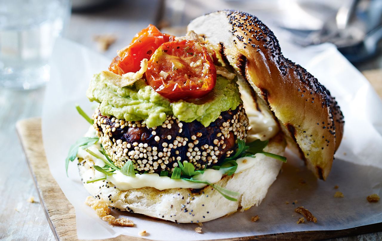 Vegan burgers