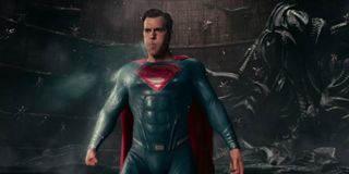 Superman justice league henry cavill steppenwolf fight freeze breath