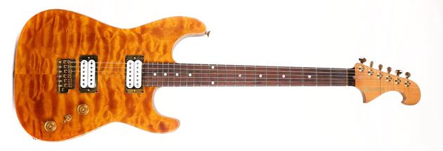 Colletti Guitars Speed of Sound Sunshine Oil Finish Brazilian Board
