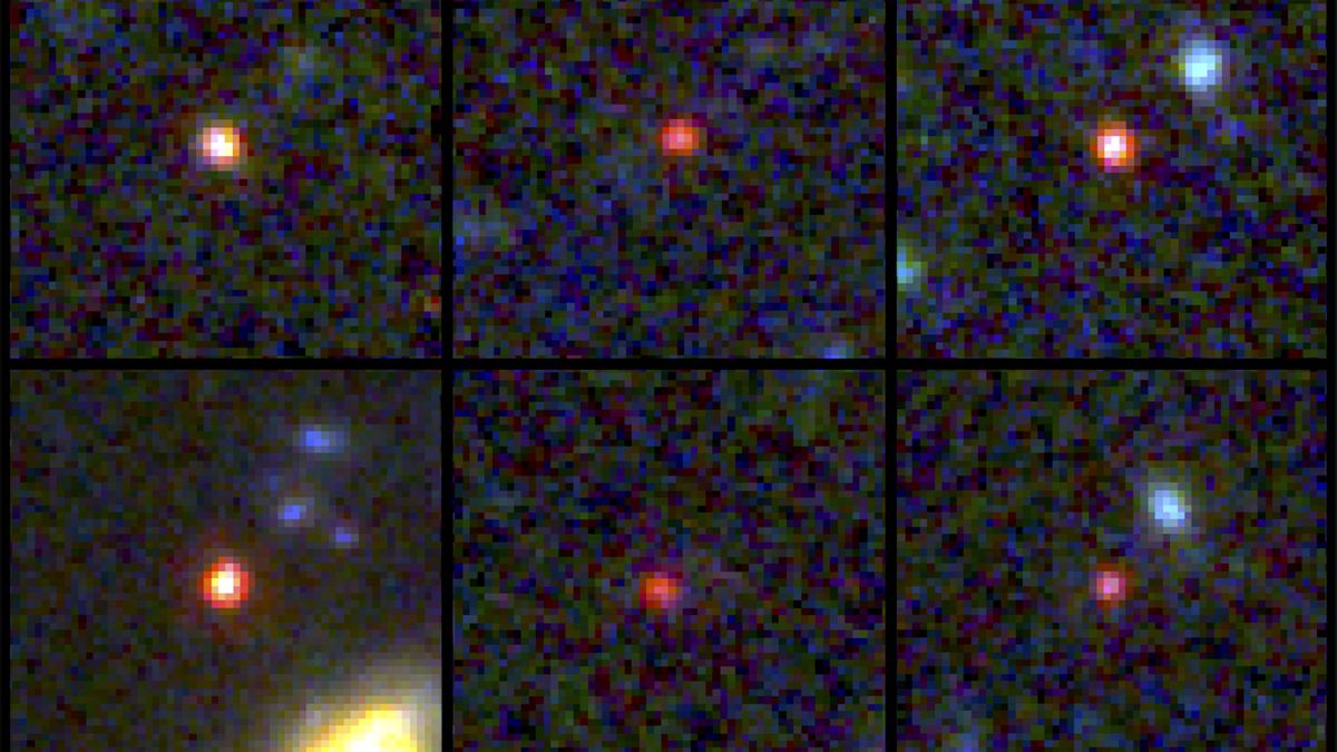 Džeimsa Veba kosmiskais teleskops atklāj masīvas, attālas galaktikas, kurām nevajadzētu pastāvēt