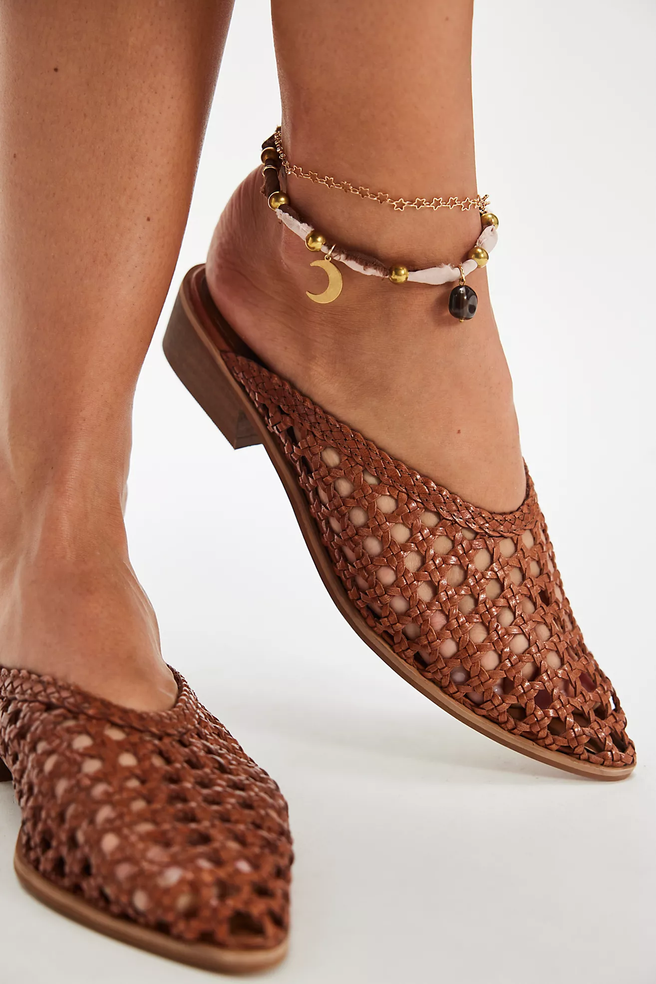 Moonshine Woven Mules