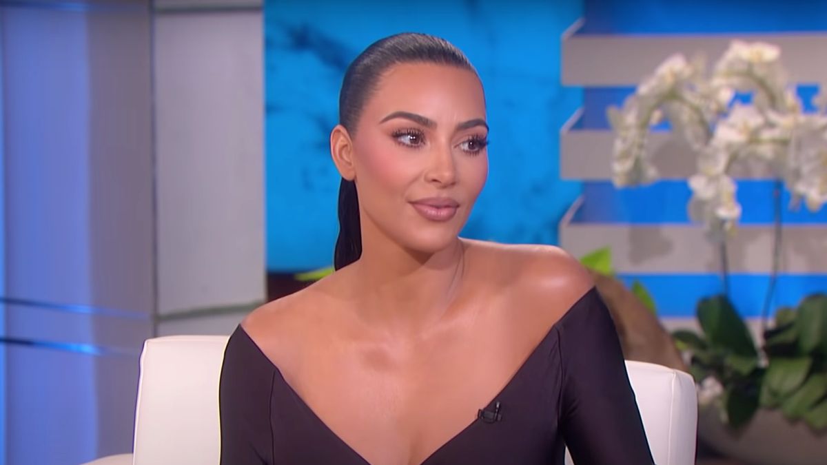 Kim Kardashian on Ellen