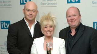 EastEnders' Ross Kemp, Dame Barbara Windsor and Steve McFadden in 2006