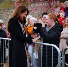 Kate Middleton in Aberfan, Wales