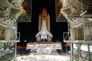 Space Shuttle Atlantis Moves to Launch Pad for Final Planned Flight