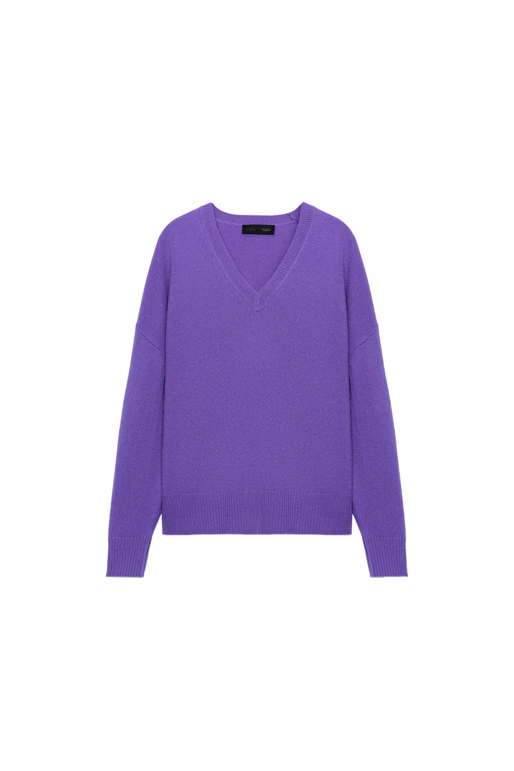ZARA, 100% Wool Oversized Jumper