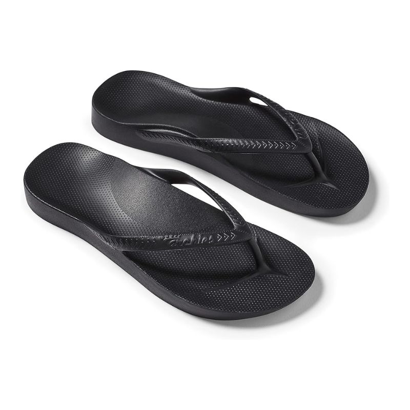 Archies arch support flip flops cut out