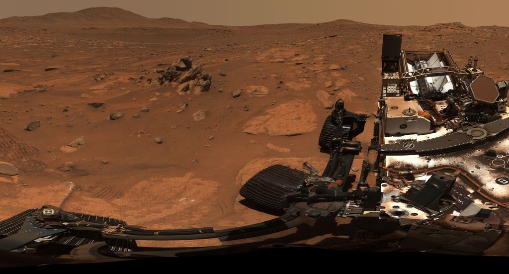 NASA's Perseverance rover captures 360-degree view of Mars' Jezero ...
