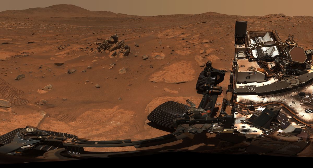 NASA’s Perseverance rover captures a 360-degree view of Jezero Crater on Mars (video)