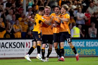 Cambridge United v Millwall – Carabao Cup – First Round – Abbey Stadium