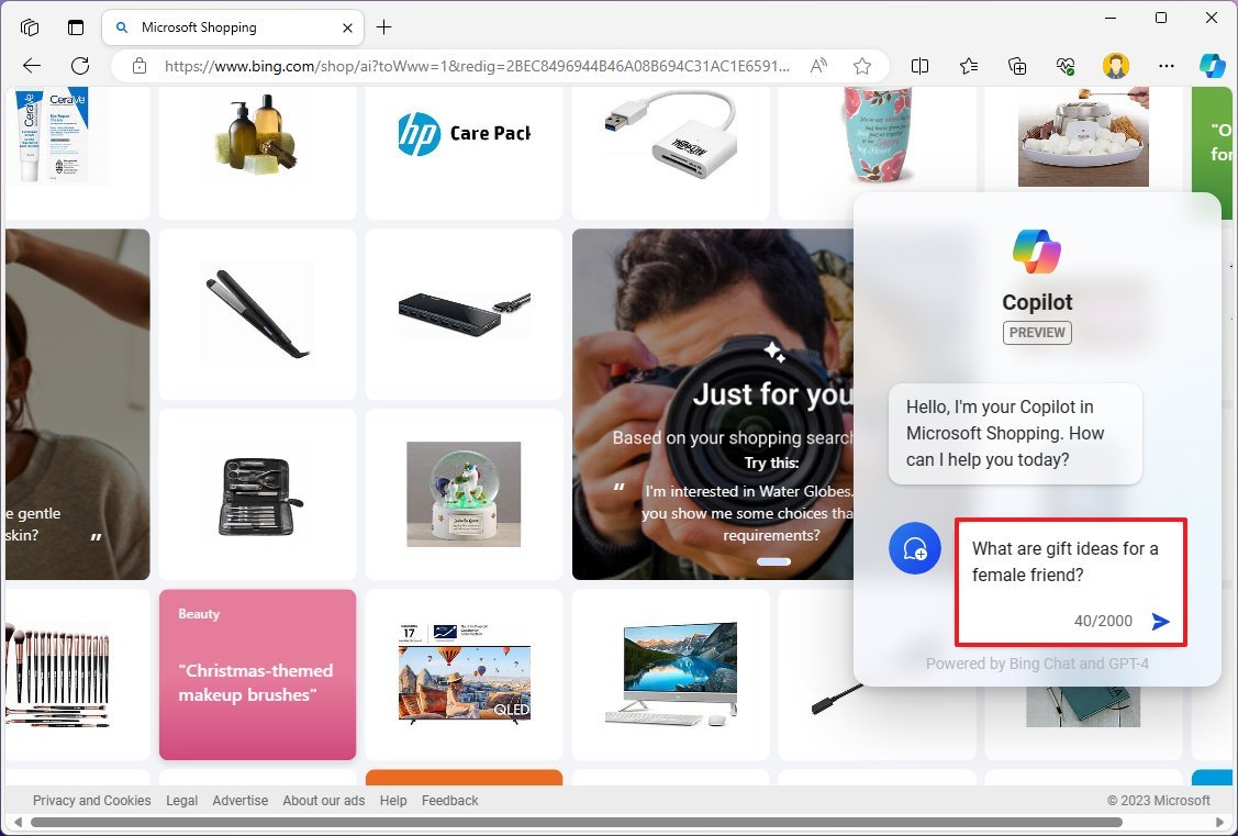 Microsoft Shopping Copilot