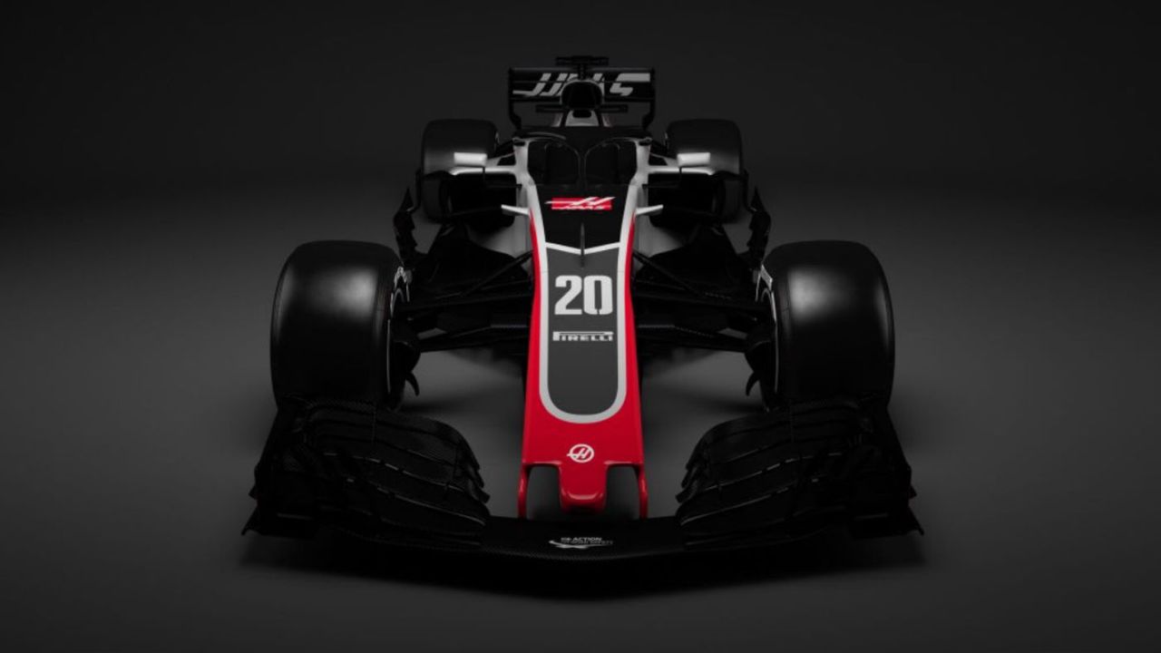 Haas F1 Team 2018 car VF-18