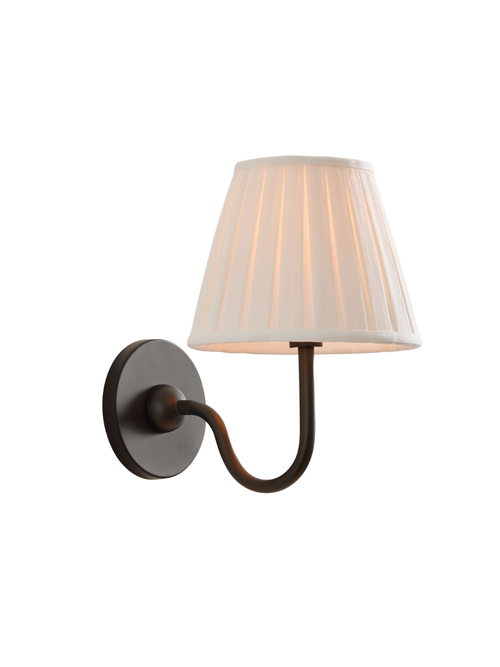 Baylor Pleated Shade Sconce (10")