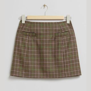 & Other Stories A-Line Mini Skirt Crop