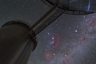 Barnard's Loop Glows Over La Silla