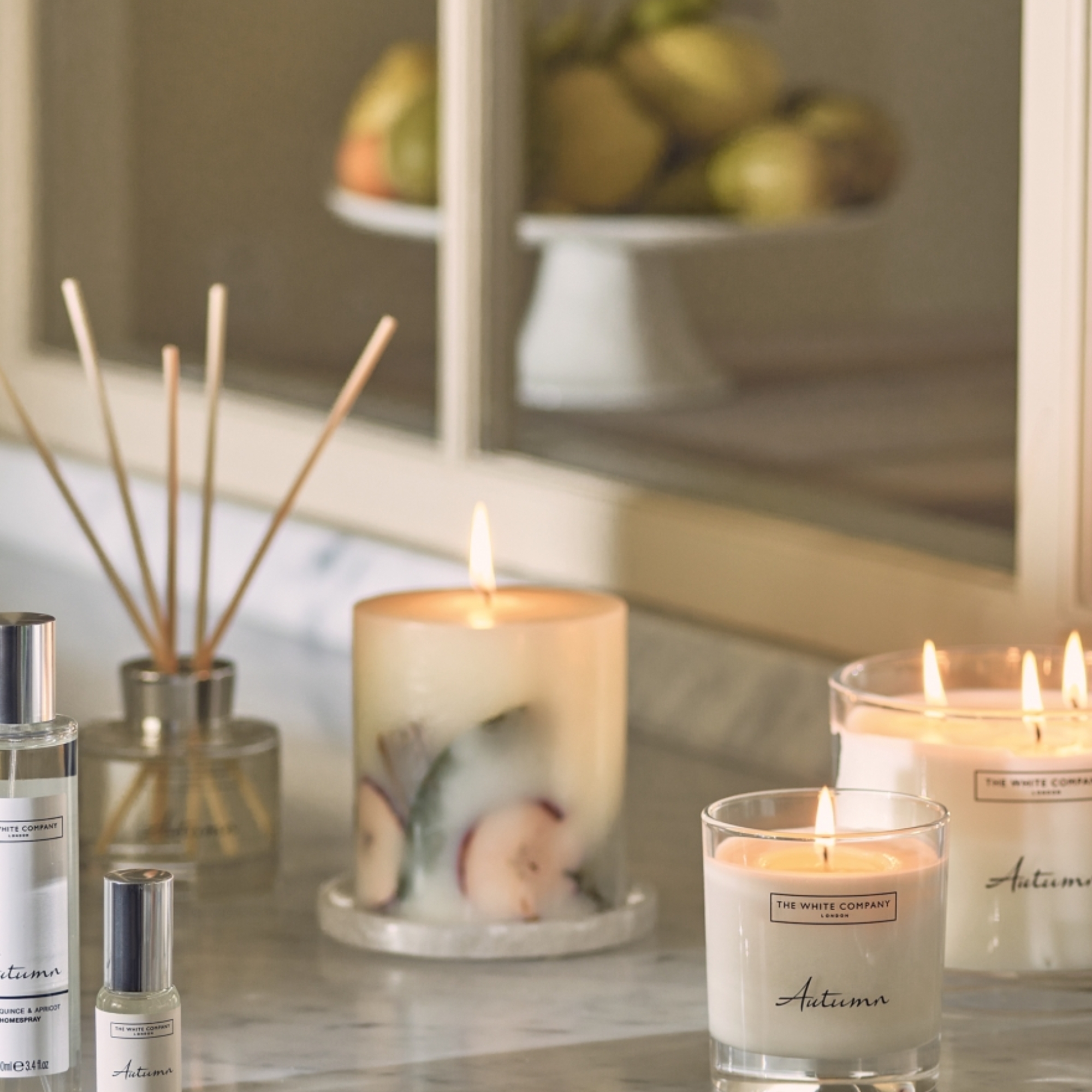 The White Company Autumn Candle