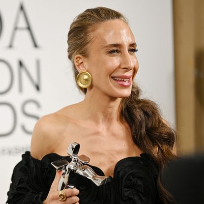 Mara Hoffman at the 2023 CFDA awards wearing a Mara Hoffman dress