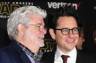 George Lucas and J.J. Abrams