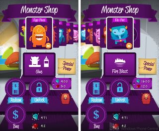 MonsterUp Adventures shop improved prices