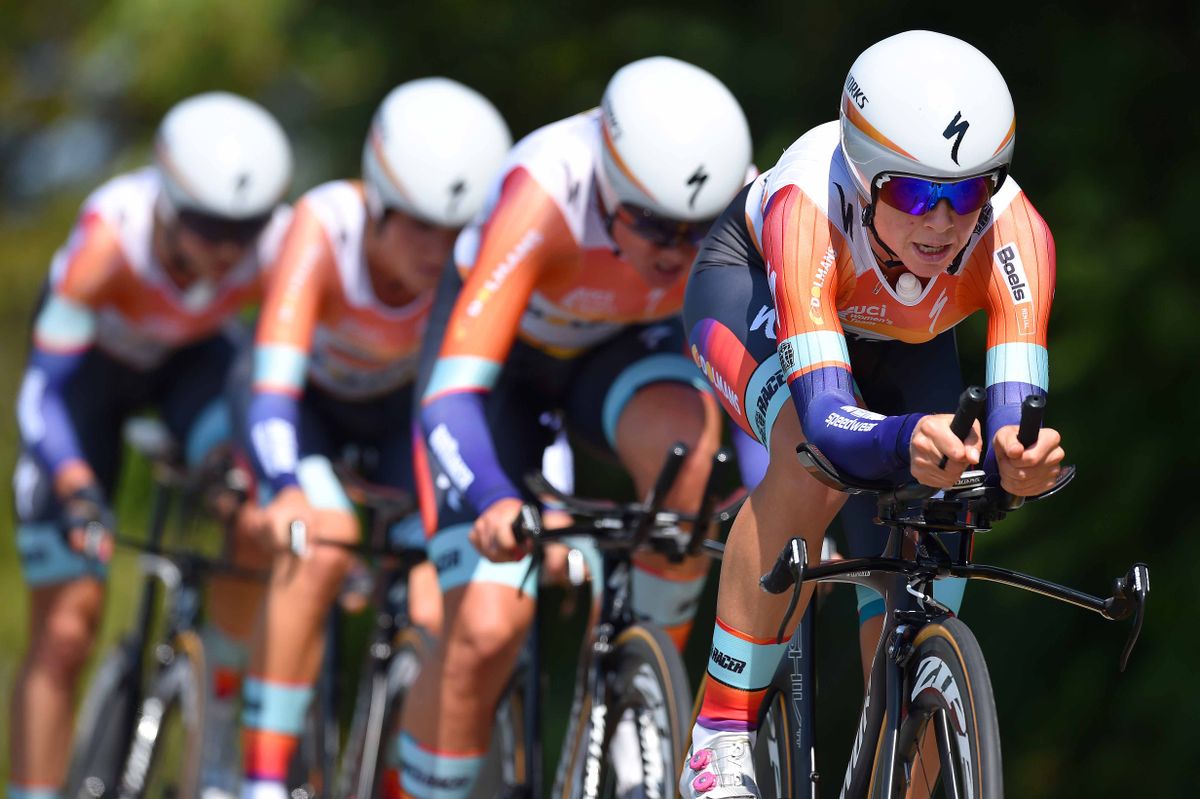 Evelyn Stevens leads Boels Dolmans