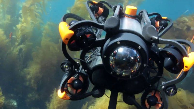 Underwater Smart Fishing Drone