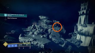 destiny 2 shattered realm ruins of wrath enigmatic mystery debris field location guide