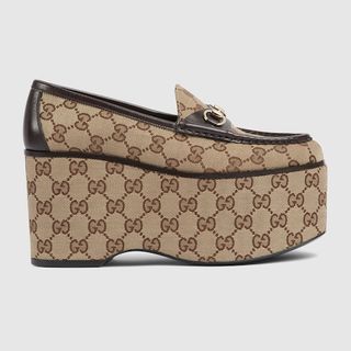 Women's Gucci Horsebit Platform Loafer