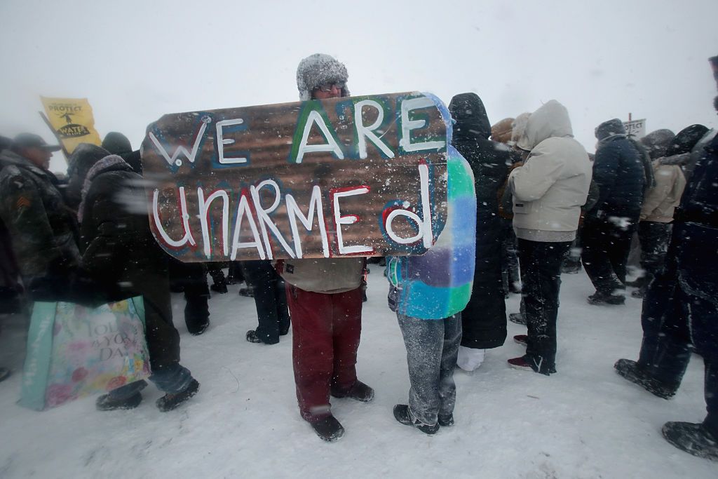 FBI investigates Standing Rock. 