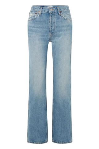 Re/Done 90s Loose High-Rise Straight-Leg Jeans