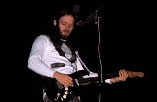 David Gilmour at Nassau Coliseum in 1975
