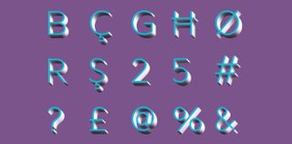 glyphs in Autodesk 3ds Max
