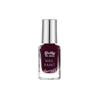 Barry M Gelly High Shine Nail Paint in Black Cherry 