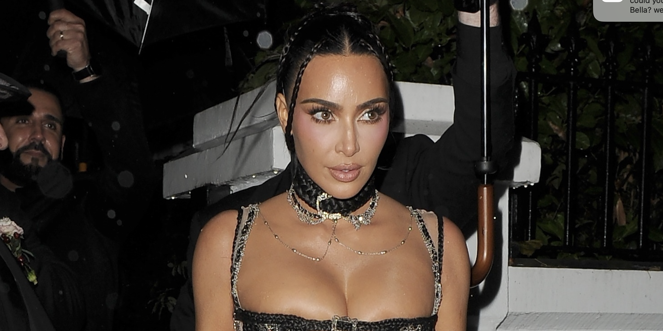 Kim Kardashian marks her birthday with a second afterparty in London, turning heads in a striking white corset. The reality star makes a late-night appearance surrounded by close friends and family.