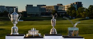 The trophies at the LAAC