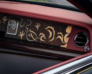 Rolls-Royce Phantom Dragon dashboard