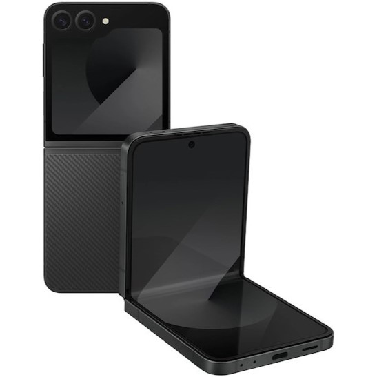 Samsung Galaxy Z Flip 6 in Crafted Black