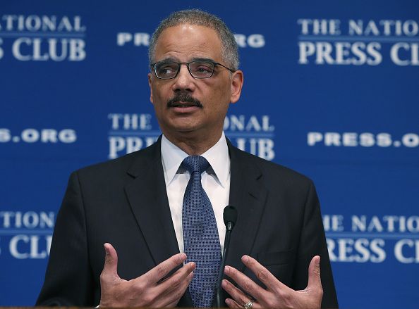 Attorney General Eric Holder.