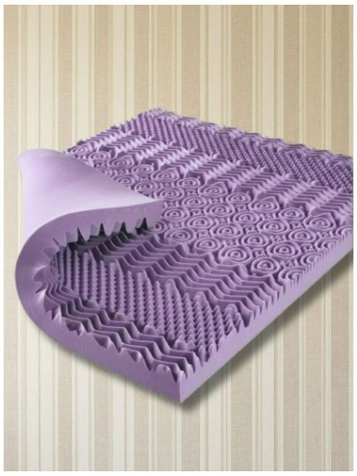 3" Egg Crate Memory Foam Mattress Topper (twin)