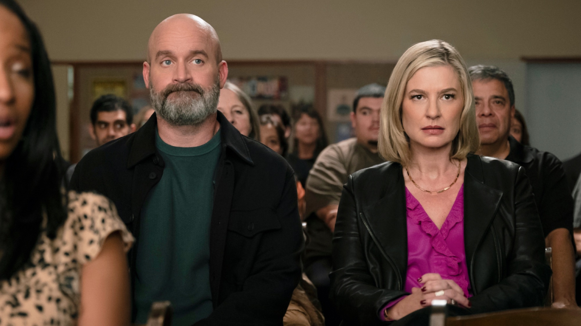 Tom Segura, Christina Pazsitzky in season 1 of Bad Thoughts