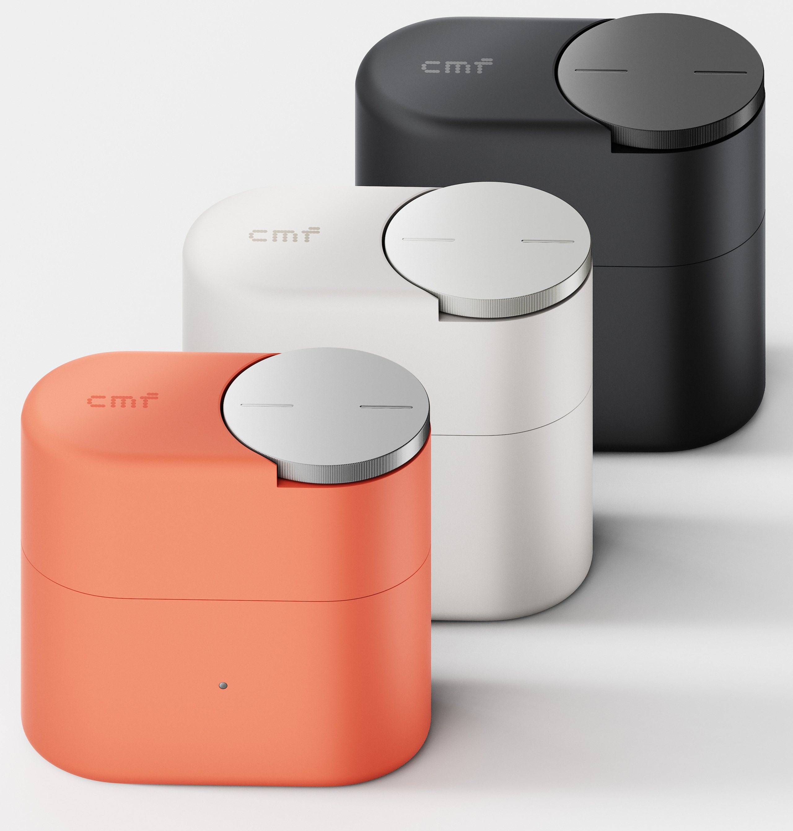 Clip Pro is available in Coral, Light Grey and Dark Grey