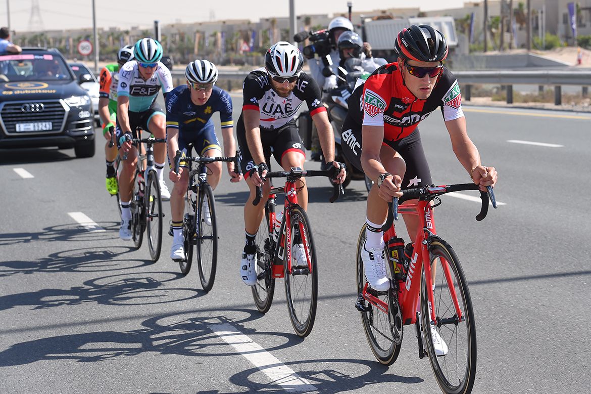 Silvan Dillier made it into the break