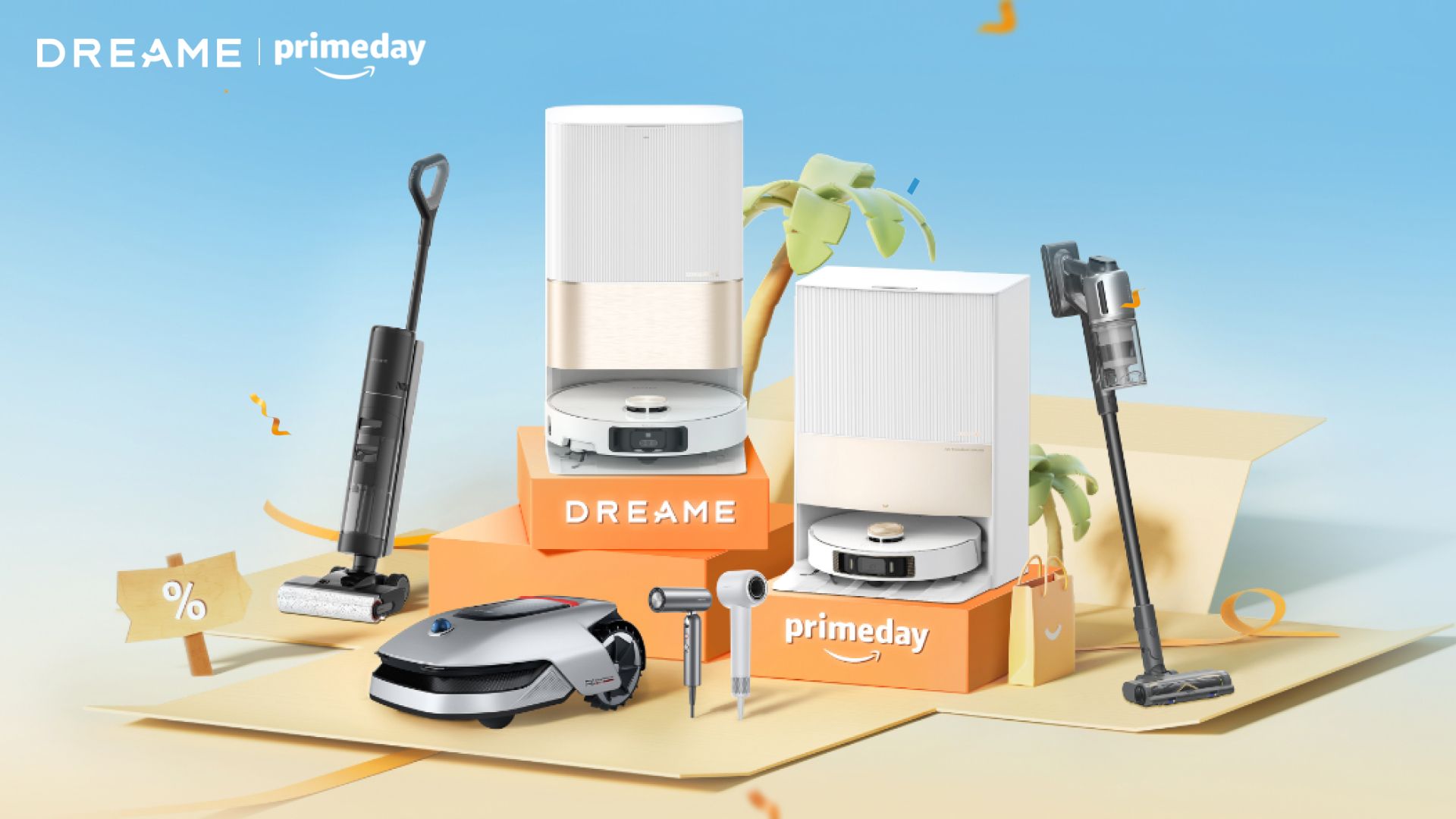 No, you're not dream(e)ing — there's up to a whopping 73% off a selection of our favourite Dreame robot vacuums and haircare tools for Prime Day