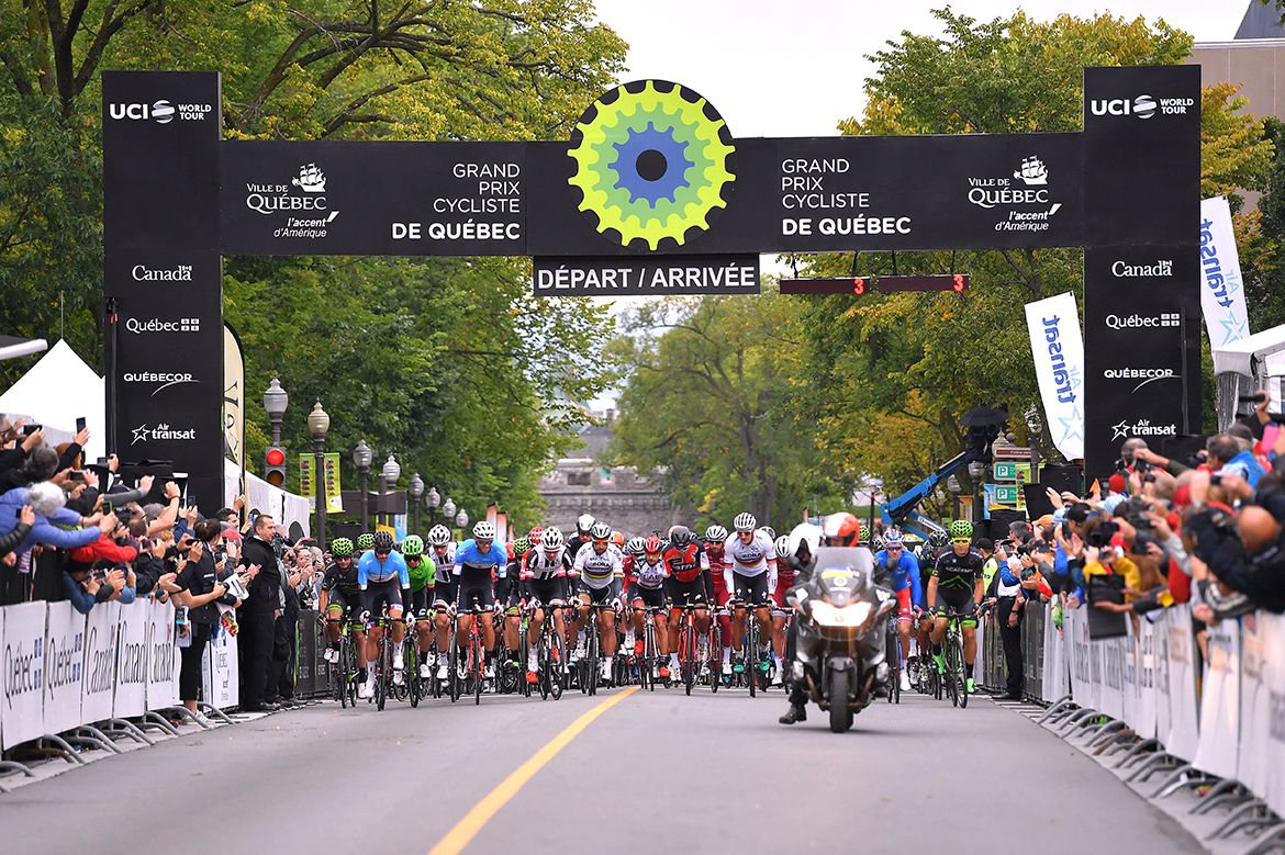 The start of the GP de Quebec