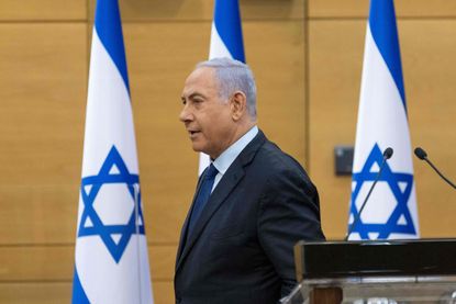 Netanyahu at the Knesset