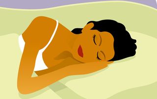 Woman-sleeping-peacefully-how-to-increase-fertility
