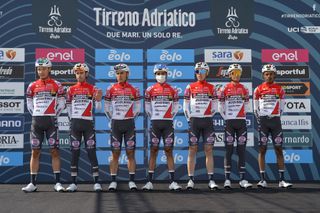 Tirreno Adriatico 2021 - 56th Edition - 1st stage Lido di Camaiore - Lido di Camaiore 156 km - 10/03/2021 - Androni Giocattoli - Sidermec - photo Tommaso Pelagalli/BettiniPhotoÂ©2021 