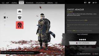 Ghost of Tsushima best armour: Ghost Armour
