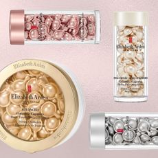 Collage Image of Elizabeth Arden's Capsule Serums