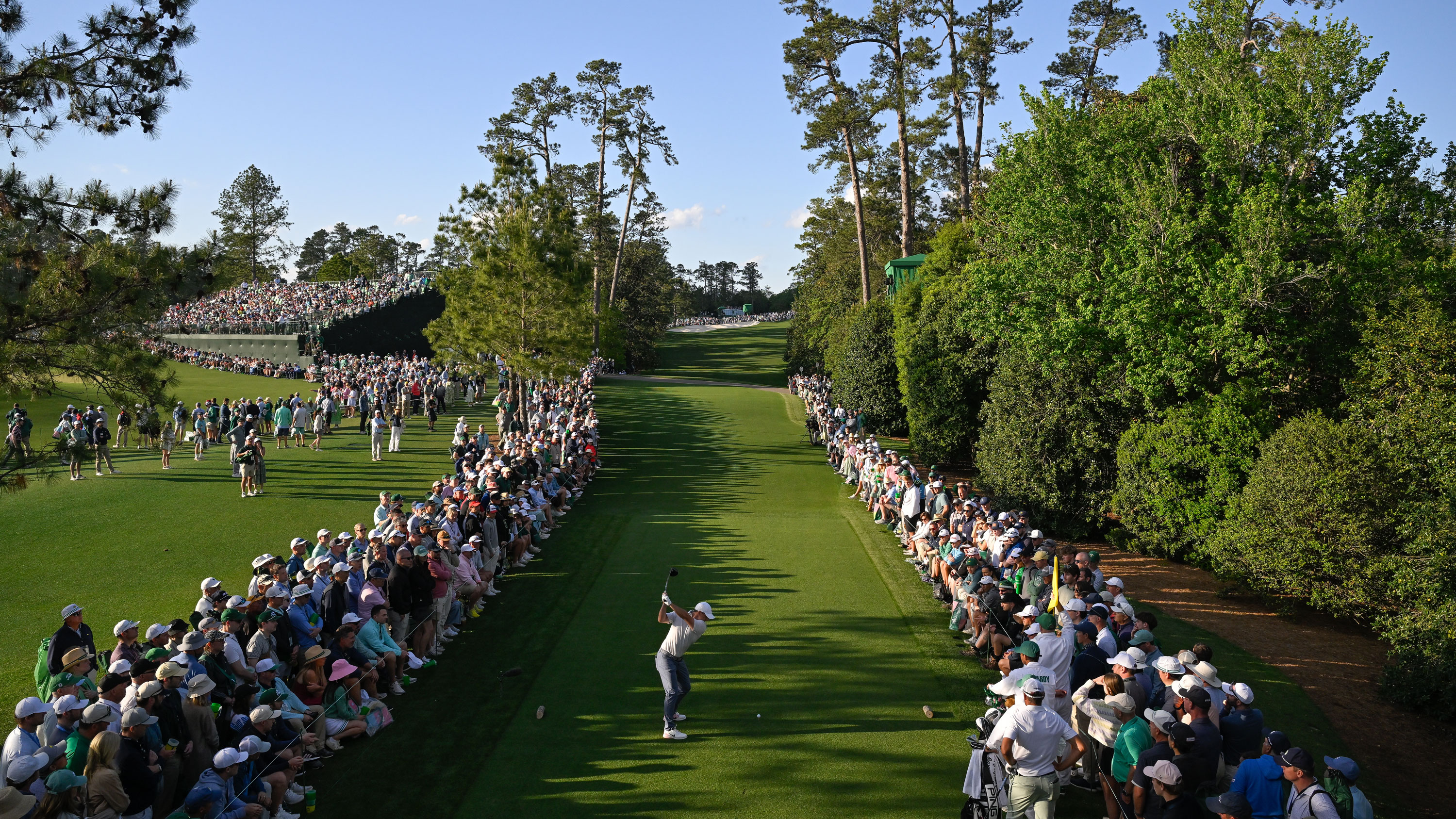 the 18th hole at Augusta National